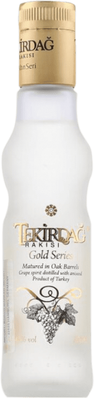 Spedizione Gratuita | Anice Tekirdag Gold Series Raki Turchia Piccola Bottiglia 20 cl