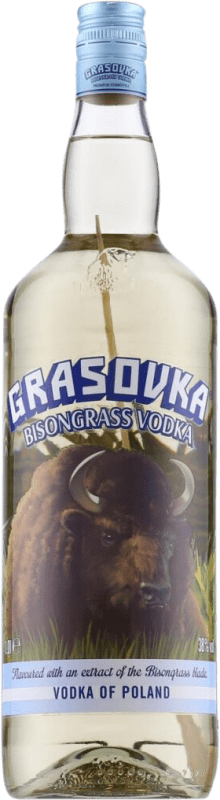 Envoi gratuit | Vodka Grasovka. Bisongrass Pologne 1 L