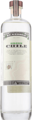 Водка St. George Chile Green — Зелёный 75 cl Jalapeño — Халапеньо, Habaneros — Перцы хабанеро