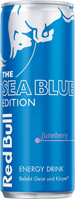 Free Shipping | Soft Drinks & Mixers Red Bull Energy Drink Juneberry Sea Blue Edition Austria Can 25 cl