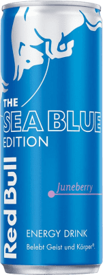 Envoi gratuit | Boisson Énergisante Red Bull Energy Drink Juneberry Sea Blue — Édition Bleue, Édition Limitée Autriche Canette 25 cl Berries — Baies