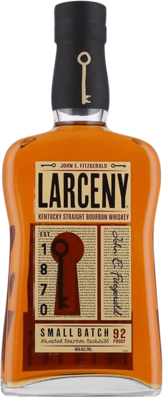 65,95 € Бесплатная доставка | Виски Бурбон Larceny. Kentucky Straight