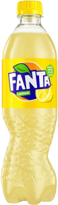 飲み物とミキサー Fanta Lemon Wenig Kalorien ボトル Medium 50 cl