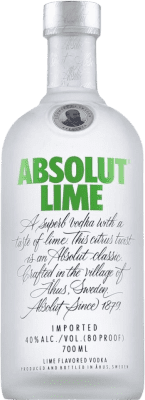 Wodka Absolut 70 cl Lime — Limette
