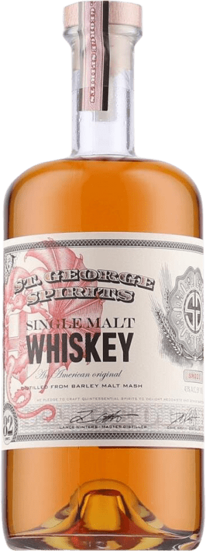 Free Shipping | Single Malt Whisky St. George Lot 21 United States 70 cl