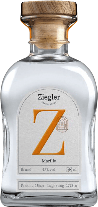 128,95 € Kostenloser Versand | Marc Edelbrände Ziegler Marille Medium Flasche 50 cl