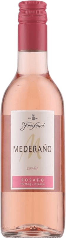 Kostenloser Versand | Rosé-Wein Freixenet Mederaño Rosado Halbtrocken Halbsüß I.G.P. Vino de la Tierra de Castilla Kastilien-La Mancha Spanien Kleine Flasche 25 cl