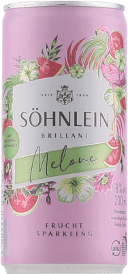 Бесплатная доставка | Белое игристое Söhnlein Brillant Melone Германия Алюминиевая банка 20 cl