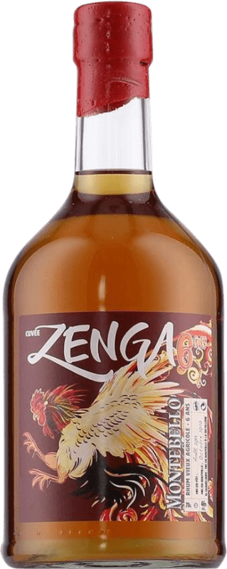 71,95 € | Rum Montebello. Cuvée Zenga Frankreich 6 Jahre 70 cl