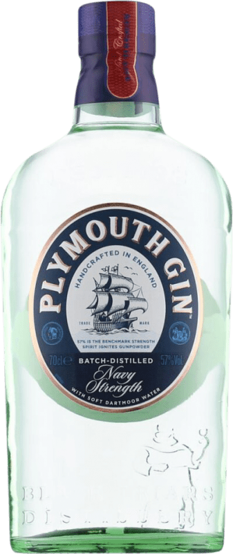 Бесплатная доставка | Джин Plymouth England Navy Strength Gin Объединенное Королевство 70 cl