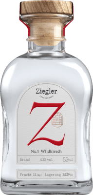 Marc Edelbrände Ziegler Nº 1 Wildkirsch Medium Flasche 50 cl