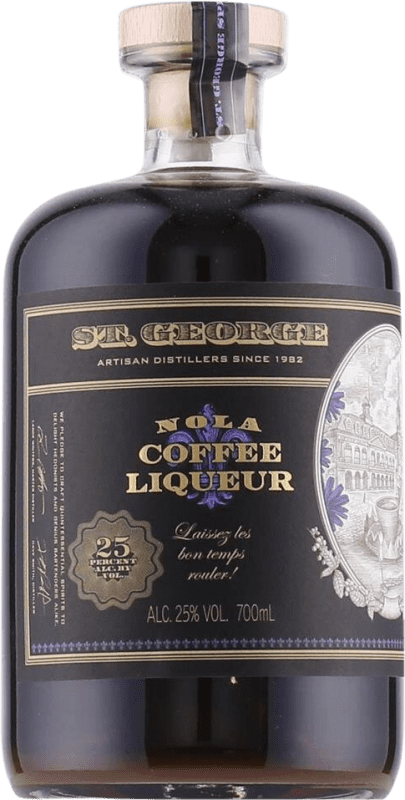 Free Shipping | Liqueurs St. George Nola Coffee United States 70 cl