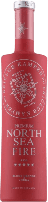 Vodka Skiclub Kampen North Sea Fire Red — Edición Roja 70 cl Orange — Naranja