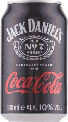 27,95 € | Boîte de 6 unités Boissons et Mixers Jack Daniel's Old Nº 7 Tennessee Whiskey & Coca Cola Tennessee États Unis Boîte 33 cl