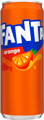 16,95 € | Коробка из 24 единиц Напитки и миксеры Fanta Orange Германия Банка 33 cl
