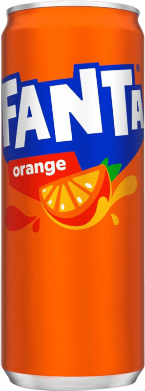 Free Shipping | 24 units box Soft Drinks Fanta Germany Can 33 cl Orange Free Shipping | 24 units box Soft Drinks Fanta Germany Can 33 cl Orange