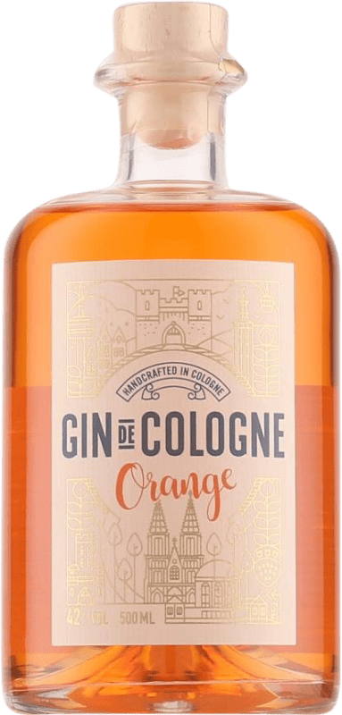 Envio grátis | Gin Gin de Cologne Orange Alemanha Garrafa Medium 50 cl