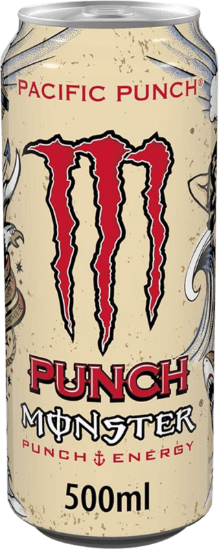 Kostenloser Versand | Energydrink Monster Energy Pacific Punch Irland Medium-Flasche 50 cl