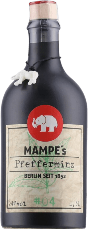 Envío gratis | Licores Mampe Berlin Alemania Botella Medium 50 cl Pfefferminze — Menta Envío gratis | Licores Mampe Berlin Alemania Botella Medium 50 cl Pfefferminze — Menta