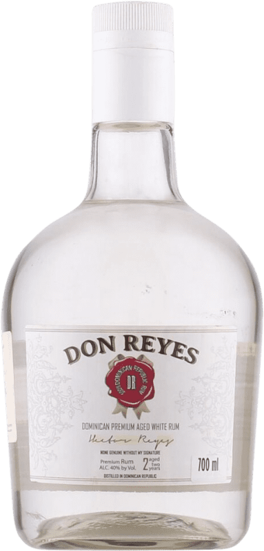 Spedizione Gratuita | Rum Don Reyes White — Bianco, Premium Barrel Aged — Invecchiato in Botte Repubblica Dominicana 70 cl