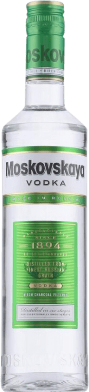 免费送货 | 伏特加 Moskovskaya Premium 俄罗斯联邦 瓶子 Medium 50 cl