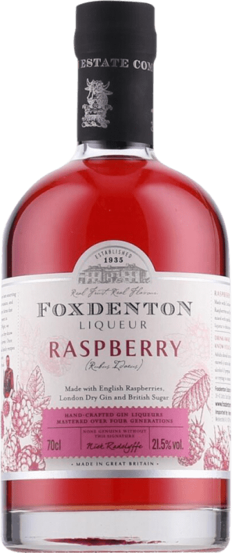 Free Shipping | Genever Gin Foxdenton Raspberry United Kingdom 70 cl