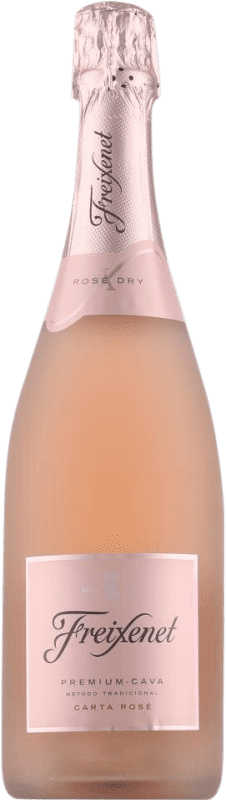 Envio grátis | Espumante rosé Freixenet Rosé Carta Rosado Catalunha Espanha Grenache, Monastrell, Trepat 75 cl