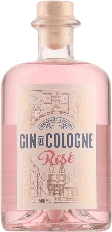 Бесплатная доставка | Джин Gin de Cologne Rosé Германия бутылка Medium 50 cl