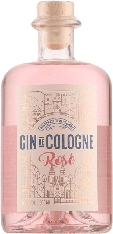 Spedizione Gratuita | Gin De Cologne Rosé Germania Bottiglia Medium 50 cl Spedizione Gratuita | Gin De Cologne Rosé Germania Bottiglia Medium 50 cl