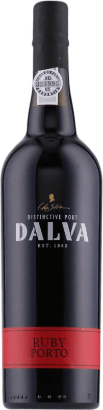 Free Shipping | Fortified wine Dalva Ruby I.G. Porto Porto Portugal 75 cl