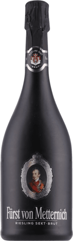 18,95 € 免费送货 | 白起泡酒 Fürst von Metternich Brut — 起泡酒 干型 Q.b.A. Rheingau