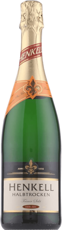 6,95 € | Blanc mousseux Henkell Sekt Demi-Sec Demi-Sucré Allemagne 75 cl