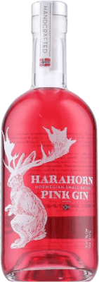 Gin Harahorn Small Batch Pink Gin Garrafa Medium 50 cl