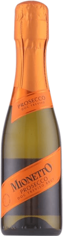 Envio grátis | Espumante rosé Mionetto Spumante Rosé Extra Seco I.G.T. Treviso Treviso Itália Prosecco Garrafa Pequena 20 cl