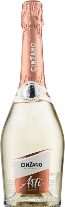 16,95 € Spedizione Gratuita | Spumante bianco Cinzano Spumante Dolce D.O.C.G. Asti