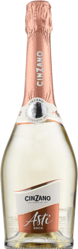 Envoi gratuit | Vin Mousseux Blanc Cinzano Spumante Doux D.O.C.G. Asti Italie 75 cl