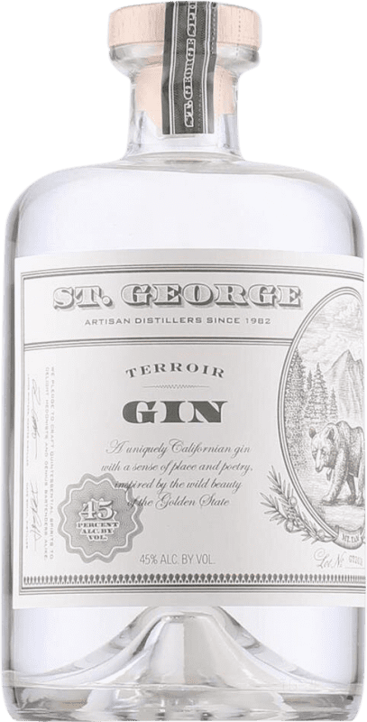 Envio grátis | Gin St. George Terroir Gin Estados Unidos 70 cl