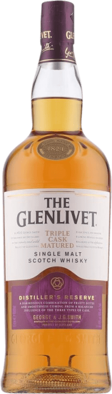 Kostenloser Versand | Whiskey Single Malt Glenlivet Triple Cask Matured Schottland Großbritannien 70 cl