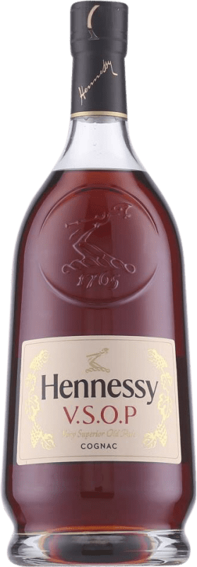 Envio grátis | Cognac Conhaque Hennessy VSOP A.O.C. Cognac França 1 L