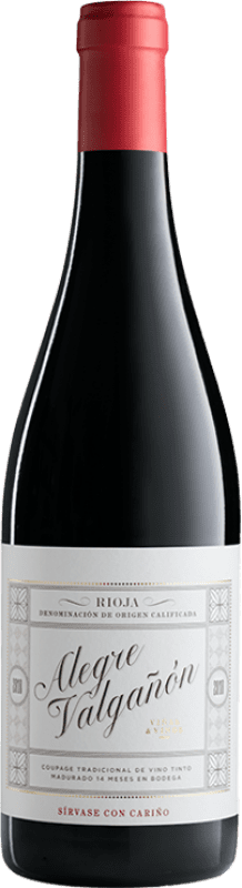19,95 € | Красное вино Alegre Valgañón D.O.Ca. Rioja Испания Tempranillo — Темпранильо, Garnacha — Гренаш 75 cl