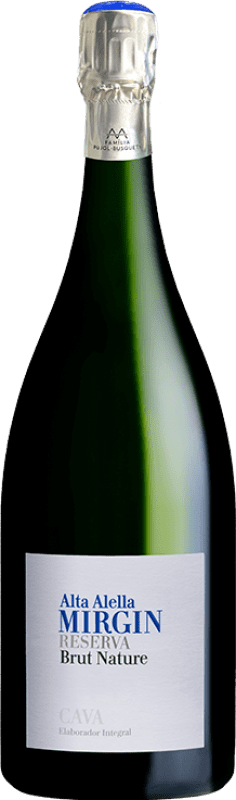 Envío gratis | Espumoso Blanco Alta Alella AA Mirgin Guarda Superior Reserva D.O. Cava España Macabeo, Parellada, Pansa Botella Magnum 1,5 L