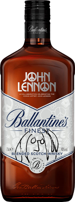 Бесплатная доставка | Виски смешанные Ballantine's Finest John Lennon Edition Шотландия Объединенное Королевство 70 cl