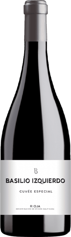 Бесплатная доставка | Красное вино Basilio Izquierdo Cuvée Especial D.O.Ca. Rioja Испания Tempranillo, Grenache 75 cl