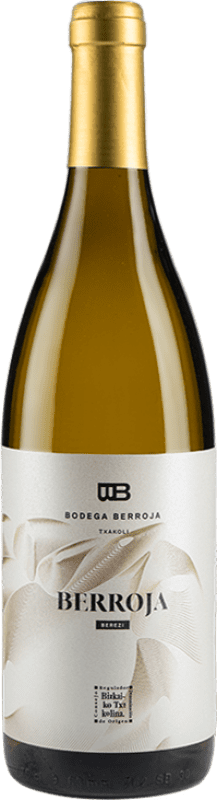 Spedizione Gratuita | Vino bianco Berroja Txakoli D.O. Bizkaiko Txakolina Spagna Riesling, Hondarribi Zuri 75 cl