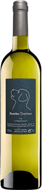 Envoi gratuit | Vin blanc Somonte Perrito Travieso Espagne Godello 75 cl