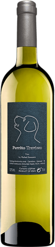 Envio grátis | Vinho branco Somonte Perrito Travieso Espanha Godello 75 cl