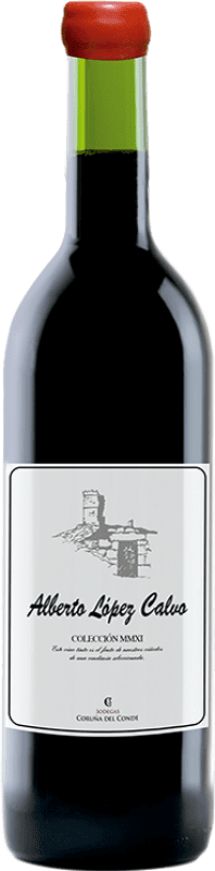 Бесплатная доставка | Красное вино Coruña del Conde Alberto López Calvo I.G.P. Vino de la Tierra de Castilla y León Испания Tempranillo — Темпранильо, Merlot — Мерло, Cabernet Sauvignon — Каберне Совиньон 75 cl