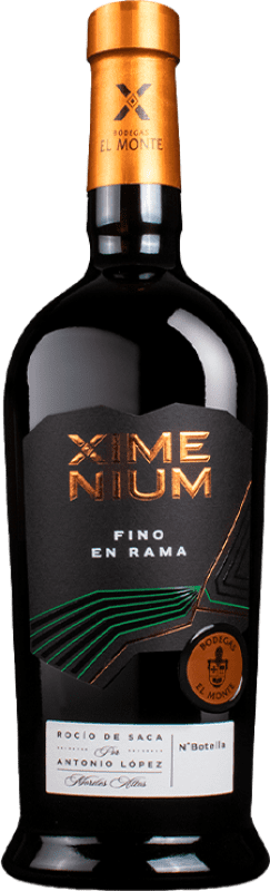 28,95 € | Креплёное вино El Monte Ximenium Fino en Rama — Фино Эн Рама D.O. Montilla-Moriles Испания Pedro Ximénez 75 cl