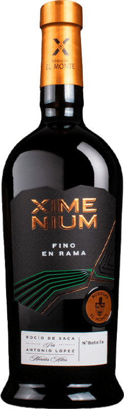 Envoi gratuit | Vin fortifié El Monte Ximenium Fino en Rama D.O. Montilla-Moriles Espagne Pedro Ximénez 75 cl