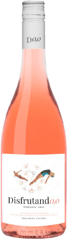 9,95 € | Roséwein Juan Gil Disfrutando 0,0 Rosado D.O. Jumilla Spanien Tempranillo, Syrah 75 cl Alkoholfrei